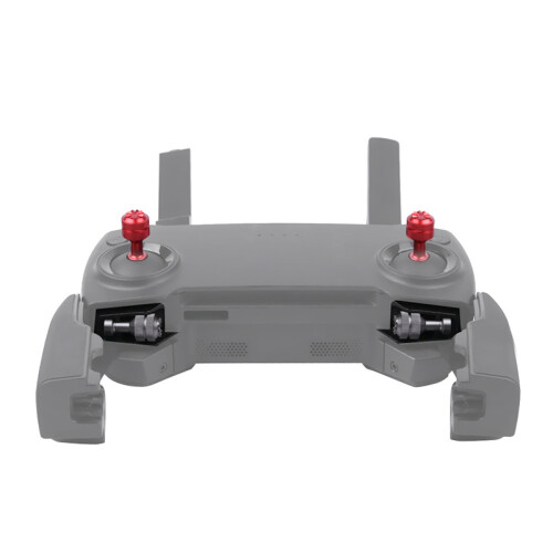 2 PièCes SéRies TéLéCommande en MéTal Manette à Bascule pour   Air 2 /   TéLéCommande Drone Rouge