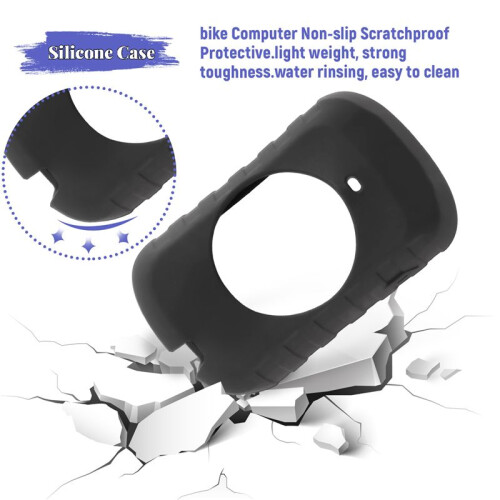 Silicone Case Cover for   830 GPS Cycling Computer System Protective Case Non-Slip Scratchproof Protective Soft Cover Shell 2