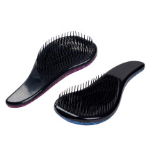1Pcs Glitter Handle  Detangling Comb Shower Hair Brush detangler Salon Styling Tamer Tool hairbrush()
