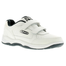 (White, 11 (Adults')) Gola Mens Trainers Belmont Suede Wide Touch Fastening white UK Size