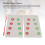 2er Pack Vision-Training-Karten mit Führungsstab, PVC 4