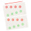 2er Pack Vision-Training-Karten mit Führungsstab, PVC 16