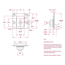 For Raspberry Pi Al Camera with 12MP for  IMX500 Sensor for Pi 2/3/4/Pi Zero/Pi 5