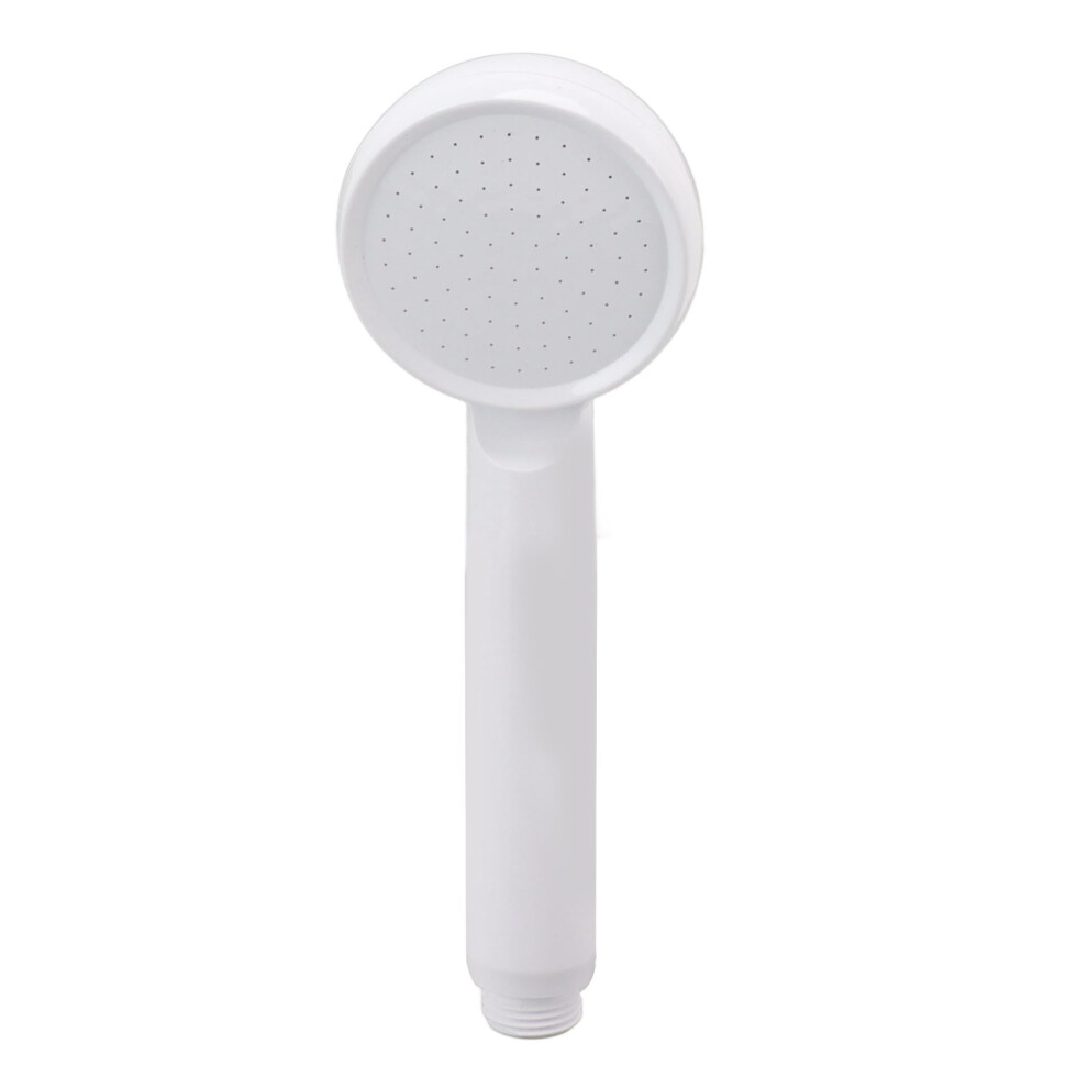 Rain Shower Head Simple Thicken Baking Process Handheld Shower Head With Ergonomic Handle For Bathroom White 9554910562215