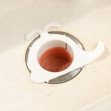 (White) Sink Strainer for Kitchen & Bath, Anti-Clogging