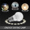 B22  Save LED Bulb Light Lamp 220V 3W Cool white New imitate ceramic) 6