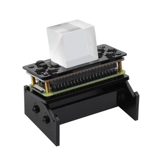 Tela LCD 3D de 1,3 Polegadas para Raspberry Pi Zero 3D Game  TV com Prisma Refrativo para Raspberry Pi Zero 1