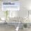 E27 to E27 Light Lamp Bulb Flexible Extension Adaptor Converter (White,60cm) 3