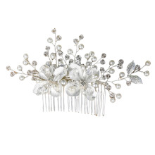 Elegant Flower Comb for Wedding & Party Hairstyles