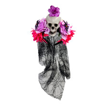 (2#) Gothic Skeleton Hair Band for Women & Girls