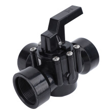 Valvola deviatrice dell'acqua G1‑1/2in ABS a 3 vie per il controllo del flusso d'acqua in piscina e spa