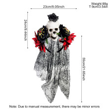 (4) Gothic Skeleton Hair Band for Women & Girls