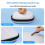 Protective Handle Storage Bag for  PS5 Controller Durable Carrying with Shockproof and Water-Resistant Material 3