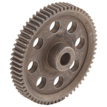 StåL Spur Gear 64T 0.6 Modul Diff Huvuddelar för Redcat Volcano Epx Pro HSP BRONTOSAURUS Exceed Infinitive RC 1/10 Lastbilsbyte