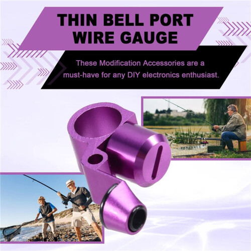 Lua Outlet Hole Conductor Lua Modification Accessories Thin Bell Port Wire Gauge Modification Accessories