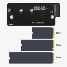 For Raspberry Pi CM4 PCIe to M.2 NVMe SSD HAT Expansion Board for Raspberry Pi Compute Module 4 Series Motherboard