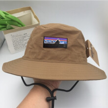 (Khaki)Sombrero de Pescador Neutro de Verano Montaña Bordado Decoración Exterior Sombrero Sol