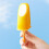 (Yellow) Easy-Release Popsicle Molds for Ice Cream & Yogurt 1