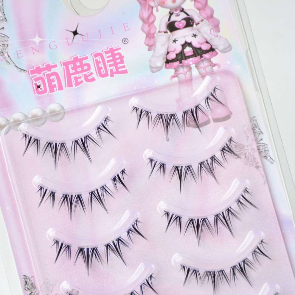 Dachuang Beauty Korean Fluffy False Eyelashes For Parties & Work