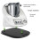 Food Processor Sliding Board Kitchen Appliances Countertop Storage Moving Sliders Machine Accessory Acrylic Texture A 3