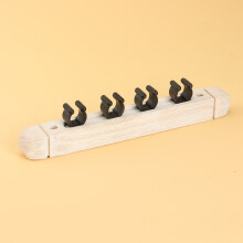 4 Supports de Queue de Billard, Support Mural de Support de Bâton de Billard, Clip de Tiges de Table de Billard, Accessoires de Billard