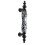(201) Vintage Black & White Cupboard Handles for Kitchen 1