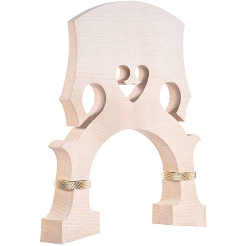 Standard Maple Bridge Replacement Part for Double Bass Adjustable Upright Bass Bridge,3/4 Size 2