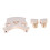 Standard Maple Bridge Replacement Part for Double Bass Adjustable Upright Bass Bridge,3/4 Size 4
