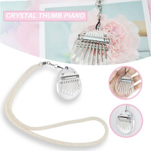 8-Key Mini Kalimba, Acrylic Thumb Piano, Music Gift