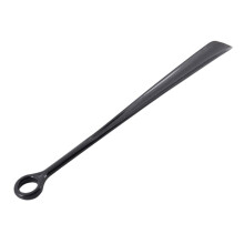 5 Pcs 18.5Inch Plastic Extra Long Handle Shoe Horn Shoehorn Flexible Easy Sturdy Slip Aid, 1X Black