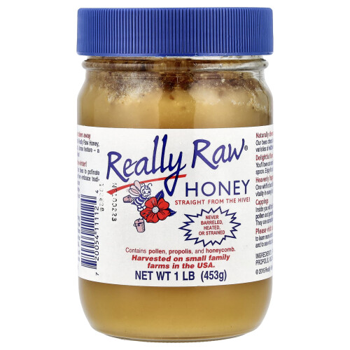 Really Raw Honey, Honung, 1 lb (453 g) 1