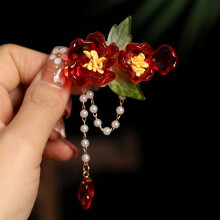 Festive Hanfu Hair Clips for Girls