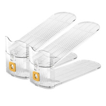 Skostaplare 12Pack Justerbara Skofack Space Saver SkostäLl för SkåPförvaring SkohållarstäLl för Organisation