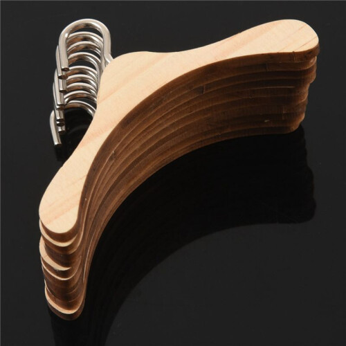 50Pcs de Percha Ode Madera para 1/4 Munecas BJD 2