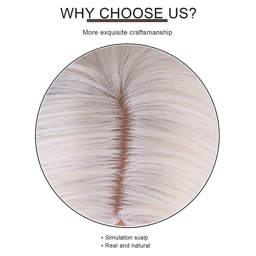 Dachuang Beauty Natural Cosplay Wig - Middle Parted Full Headgear