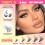 (Single Eyelash) Tekoripset mustat 10–16 mm, iltamenoihin 1