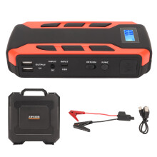 Multi Protection Car Battery Jumper, Powerful Battery Starter With Led Flashlight And Quick Charging Port Compact12V Jump Starter For Gas Diesel
