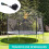 Arroseur pour trampoline 8 m / 26,2 ft pression réglable 8