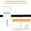 9 Pack Ceiling Hooks for Ceiling Hanging Lights, Pendant Light Hook for Ceiling Lamp, Ceiling Hooks, DIY Lamp White 5