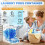 2X Laundry Pods Container, Acrylic Laundry Detergent Container Dishwasher Pods Container 5