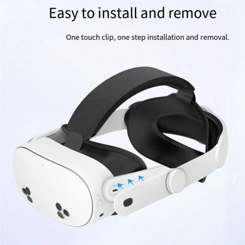 For Meta Quest 3 Elite Headband Comfortable Breathable Decompression Soft Simple Adjustable Elite Headband 2