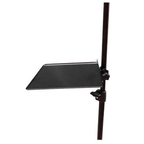 Clamp  Tray for Microphone Stand Clamp- Mic Rack Tray Height Adjustable for Live Tripod Bracket Accessories 2