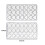 2PCS Polycarbonate Chocolates Mould Professional Molds for Candy Bar Mold Confectionery Easter Baking 7