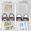72PCs Magic Sponge High Density Compressed Cleaning Melamine Eraser Kitchen Bathroom Sofa Cleaning 3