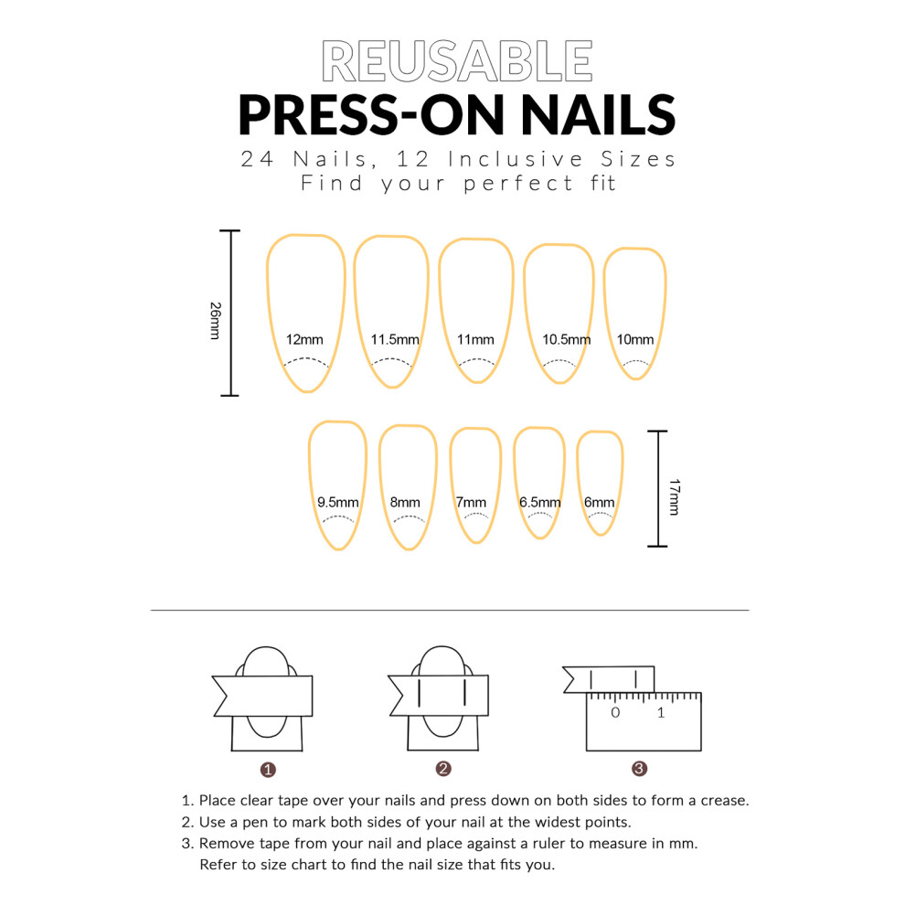Zhouq-Outdoors Nude Fake Nails With Red Tips For Women
