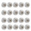 20Pcs 3D Printer Clear Polycarbonate Wheel Plastic Pulley Linear Bearing for  CR-10 S5  3 Pro Printer 1