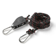 (Large) Heavy Duty Camping Pulley with Adjustable Rope