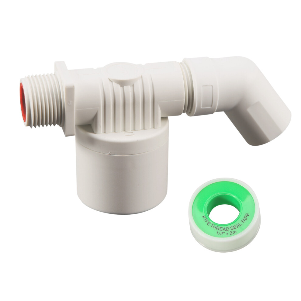 Floating Valve Built-In Embedded Float Valve Water Level Control Valve For Solar Water Tank (1Inch Side) 6031370499037