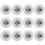 LED Coaster,120 Pack Light  Coasters,LED Bottle Lights,LED Sticker Coaster Discs Light  for Flash Light  Cup 2