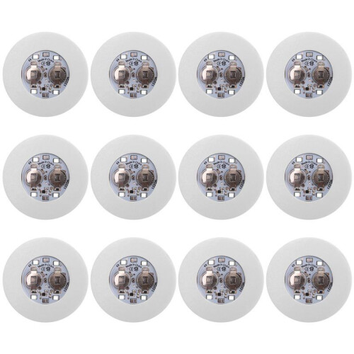 LED Coaster,120 Pack Light  Coasters,LED Bottle Lights,LED Sticker Coaster Discs Light  for Flash Light  Cup 1